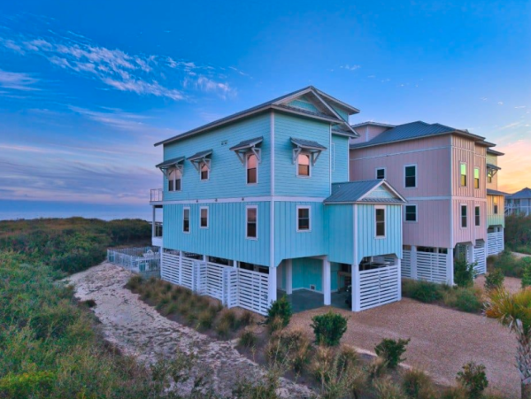 Elegant Beachfront Escape with Private Pool & Gulf Views in St. George Island Hot Tub Beach